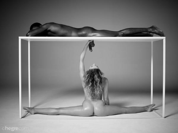 Amanda og Goro mjaltaborð #1